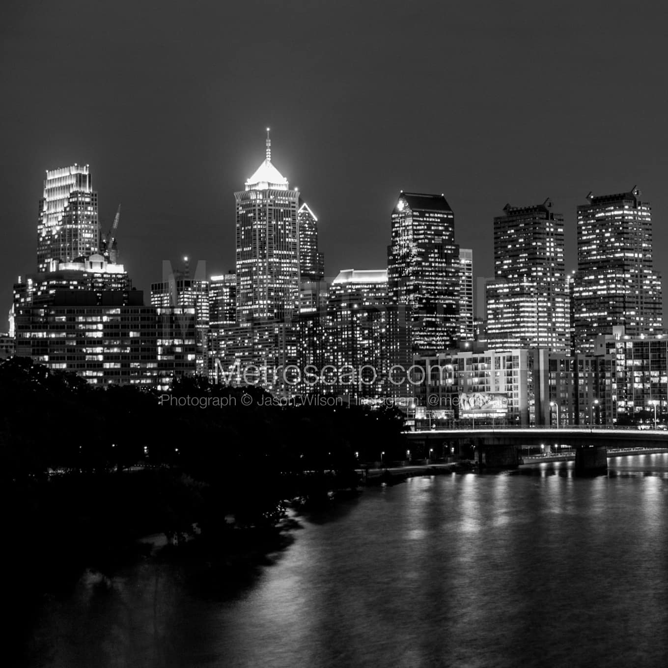 Philadelphia Black & White Landscape Photography