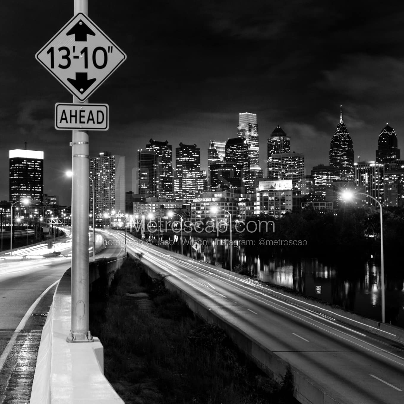 Philadelphia Black & White Landscape Photography