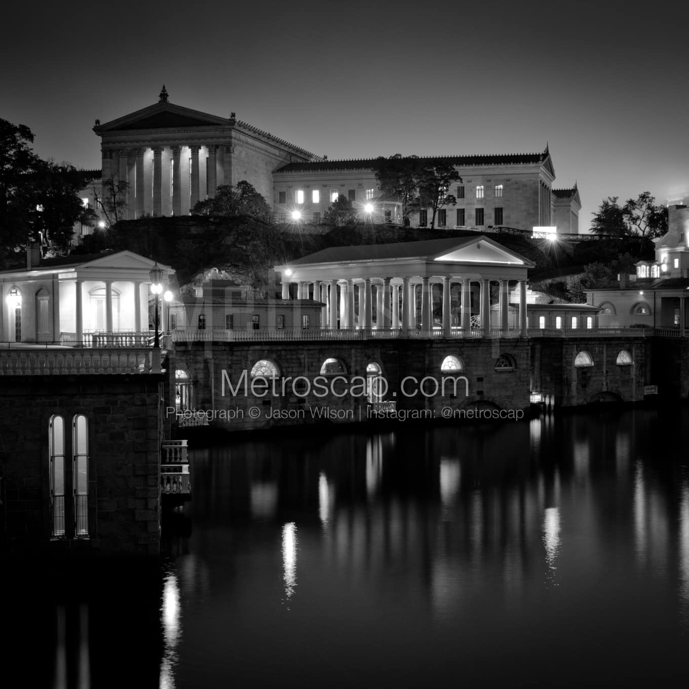 Philadelphia Black & White Landscape Photography