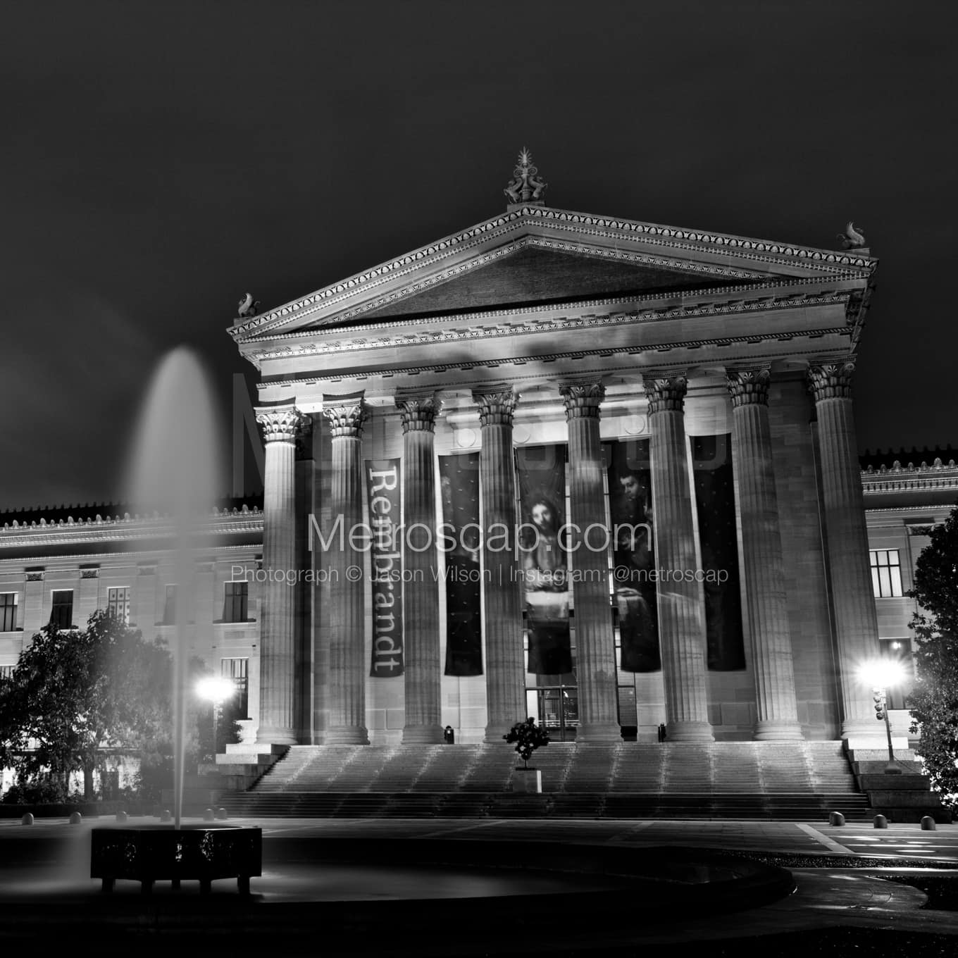 Philadelphia Black & White Landscape Photography