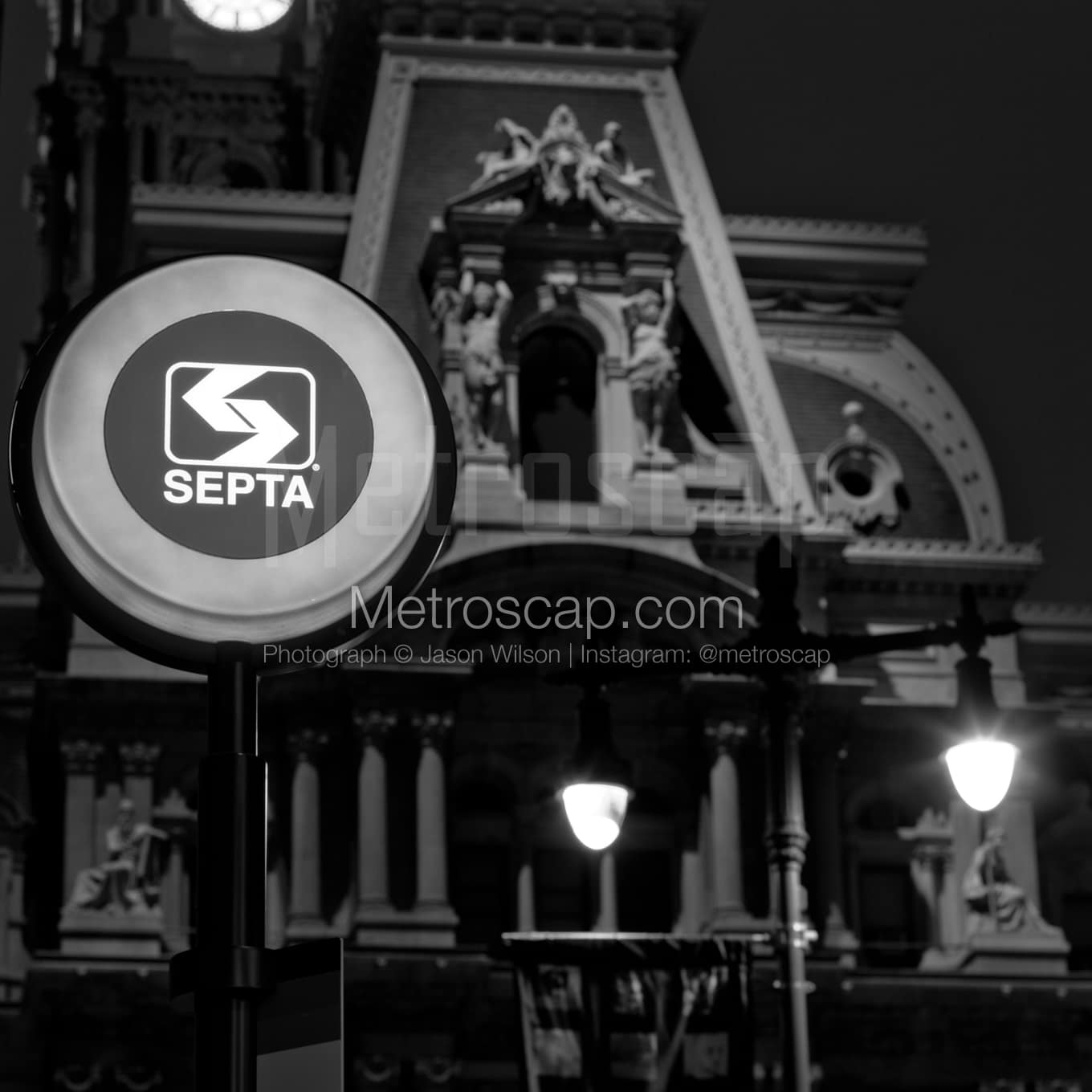 Philadelphia Black & White Landscape Photography