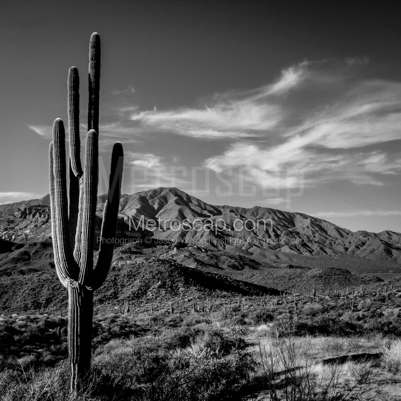 Phoenix Black & White Landscape Photography