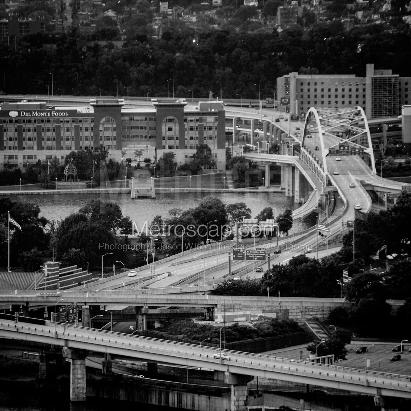 Pittsburgh Black & White Landscape Photography