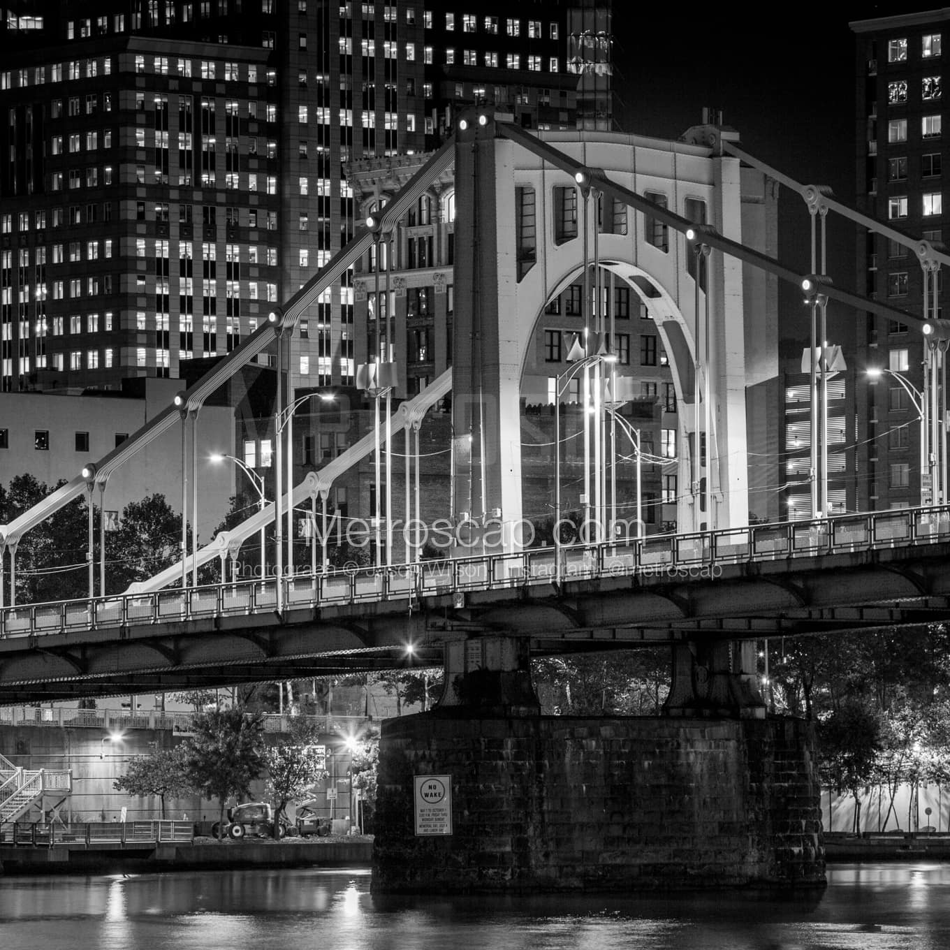 Pittsburgh Black & White Landscape Photography