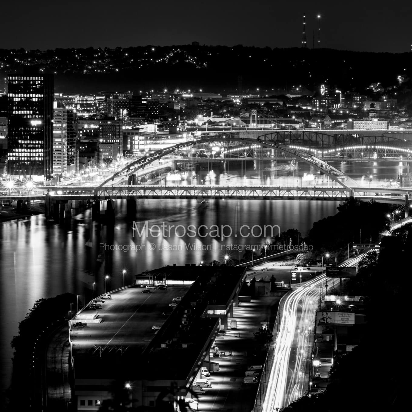 Pittsburgh Black & White Landscape Photography