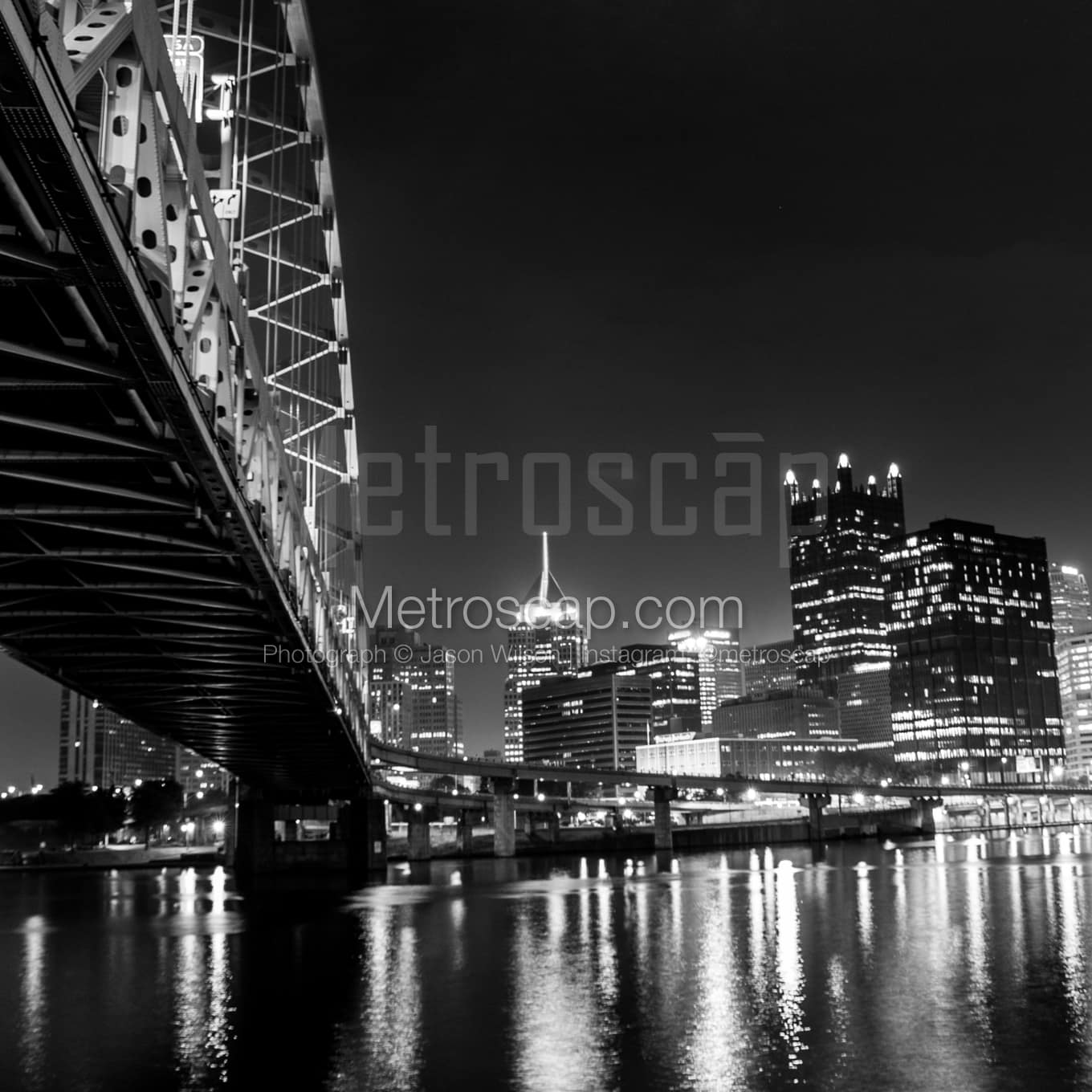 Pittsburgh Black & White Landscape Photography