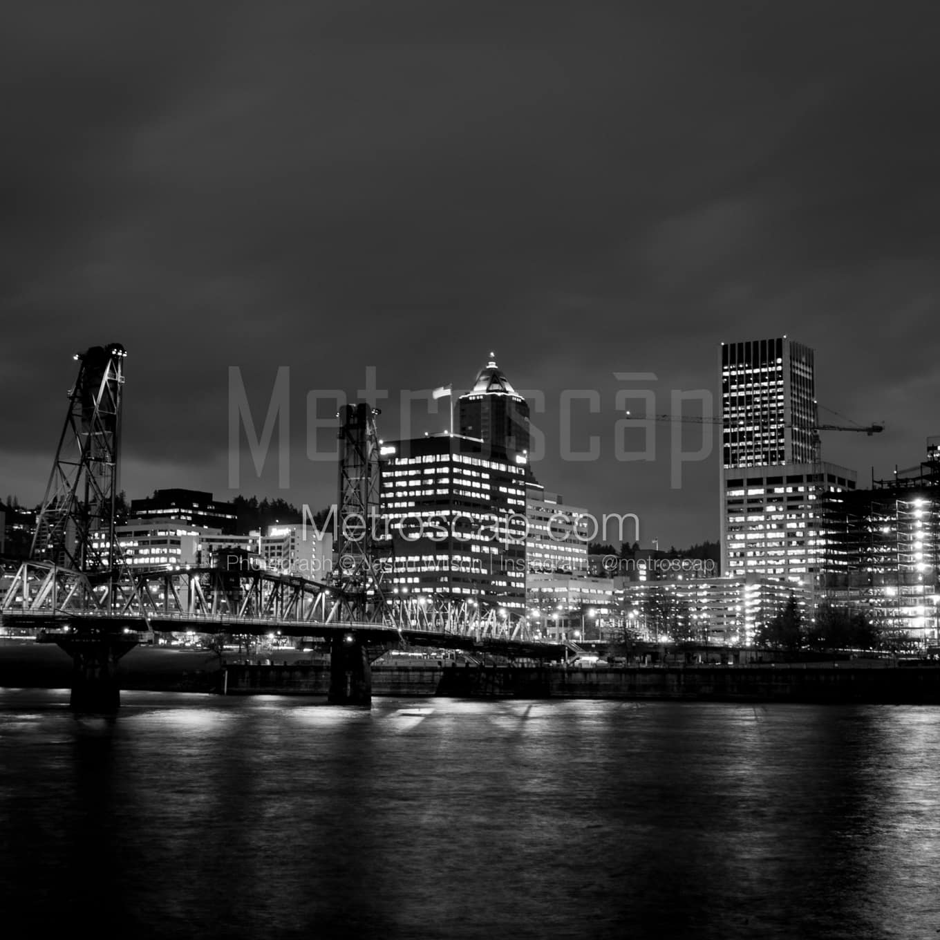 Portland Black & White Landscape Photography