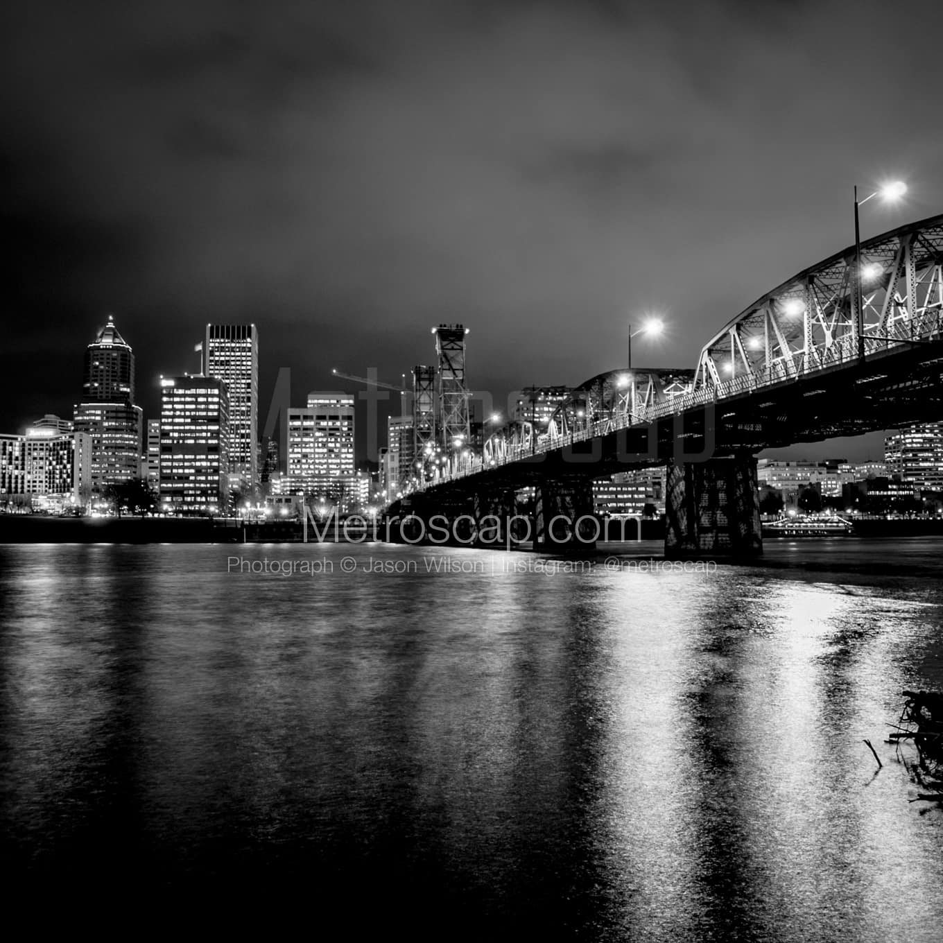 Portland Black & White Landscape Photography