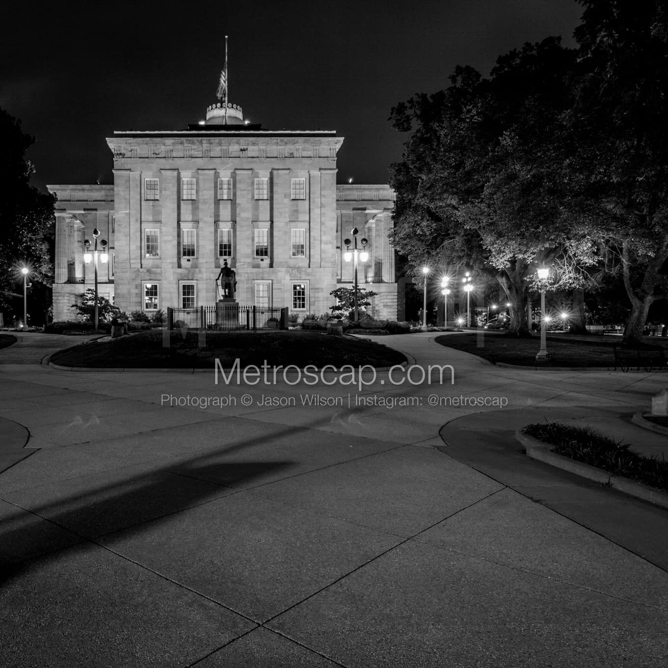 Raleigh Black & White Landscape Photography