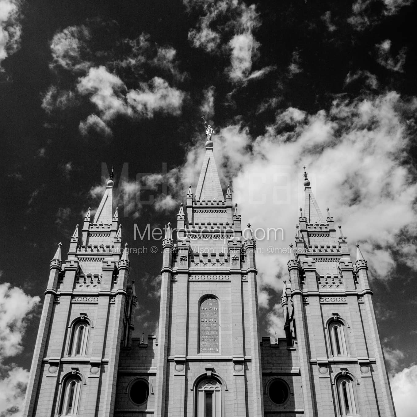 Salt Lake City Black & White Landscape Photography