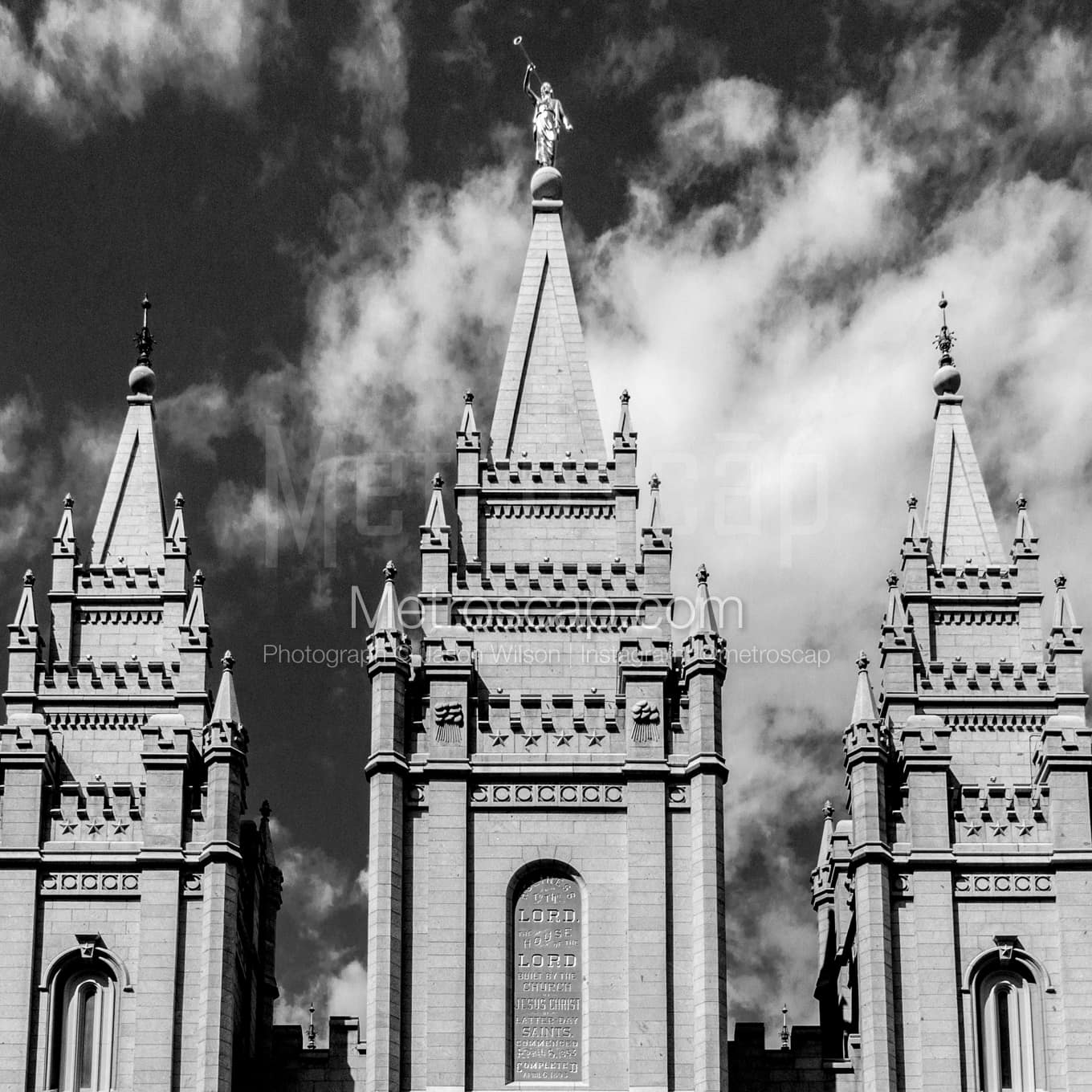 Salt Lake City Black & White Landscape Photography