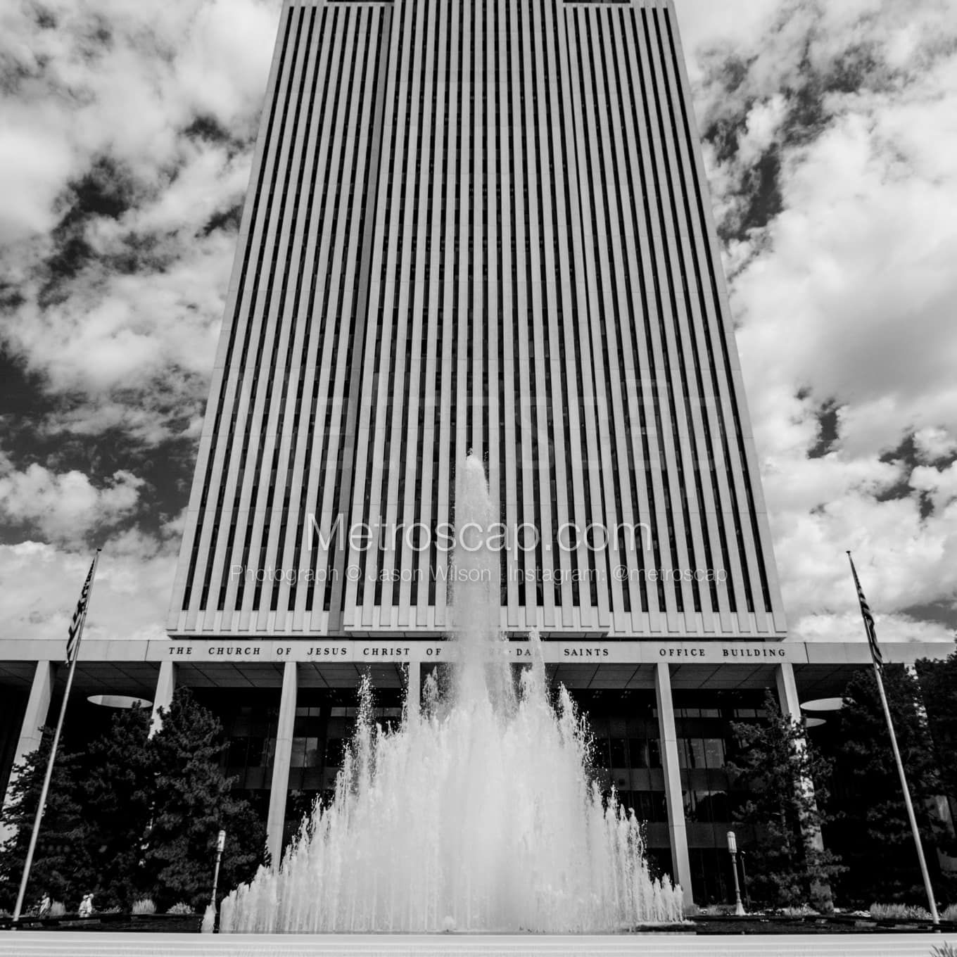 Salt Lake City Black & White Landscape Photography