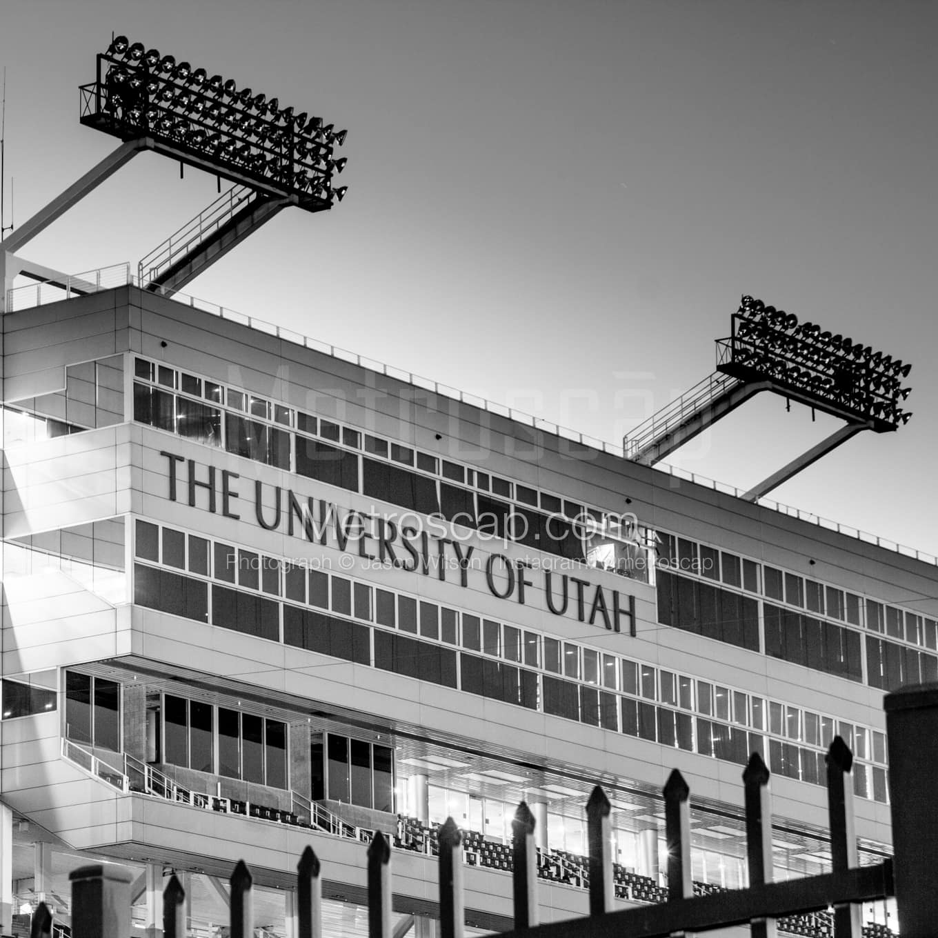 Salt Lake City Black & White Landscape Photography