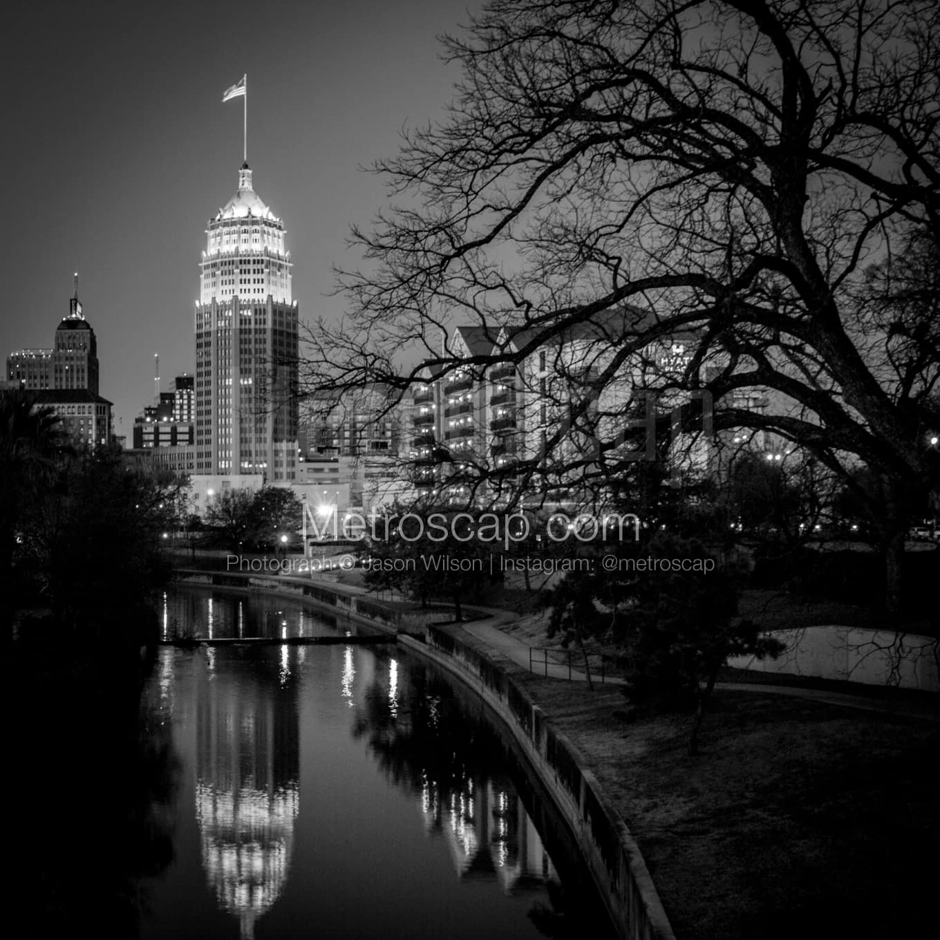 San Antonio Black & White Landscape Photography