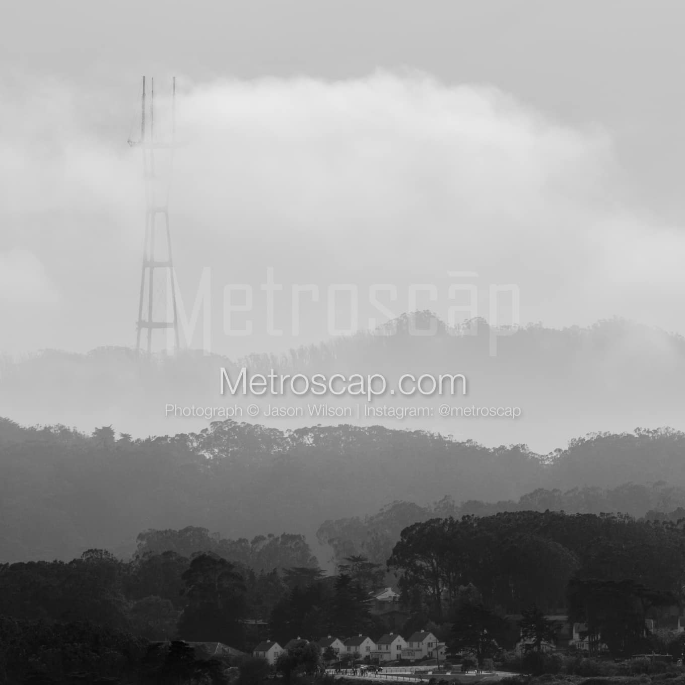 San Francisco Black & White Landscape Photography