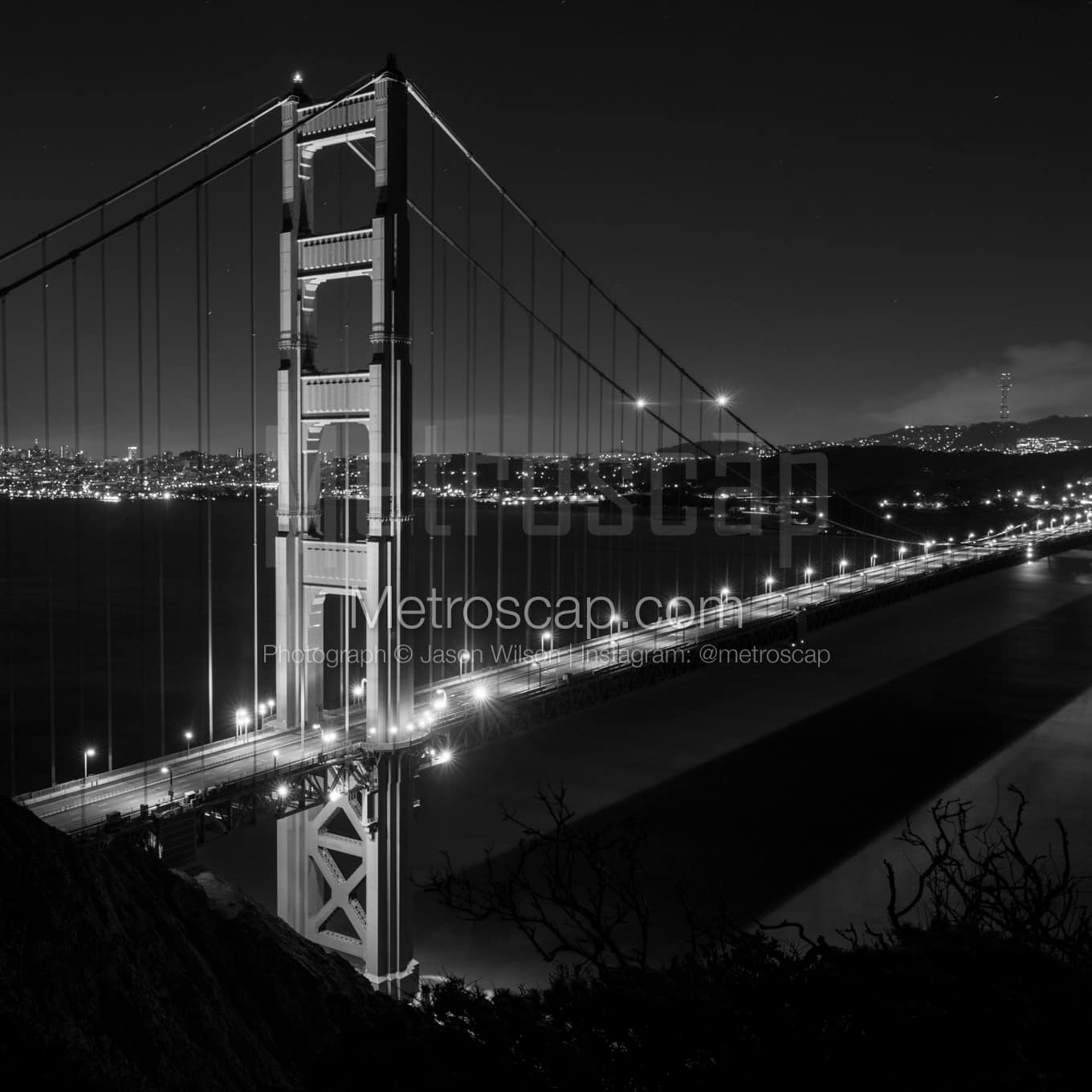 San Francisco Black & White Landscape Photography