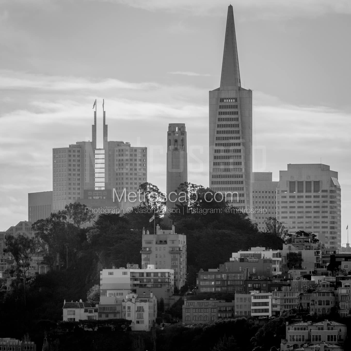 San Francisco Black & White Landscape Photography