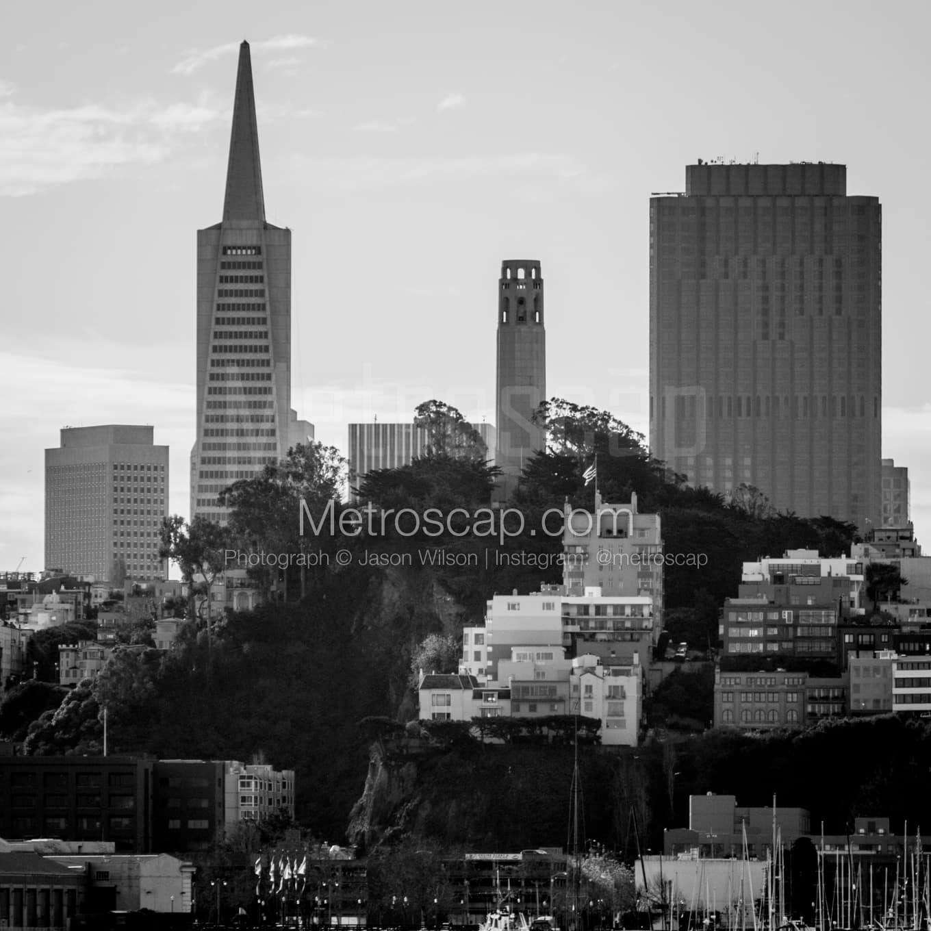 San Francisco Black & White Landscape Photography