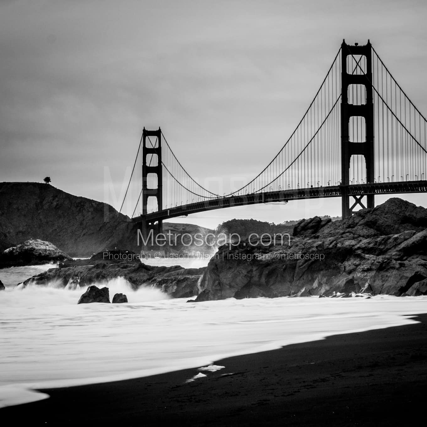 San Francisco Black & White Landscape Photography