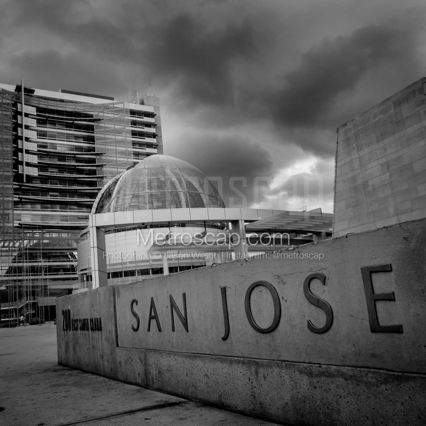 San Jose Black & White Landscape Photography