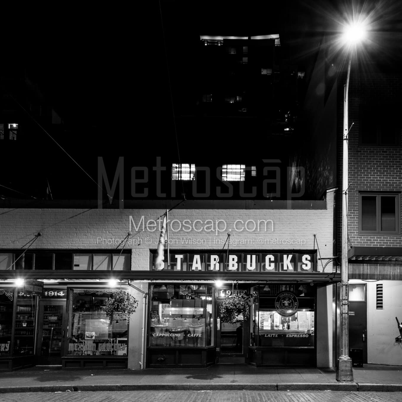 Seattle Black & White Landscape Photography