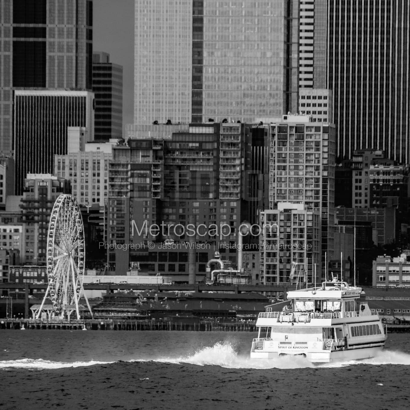 Seattle Black & White Landscape Photography