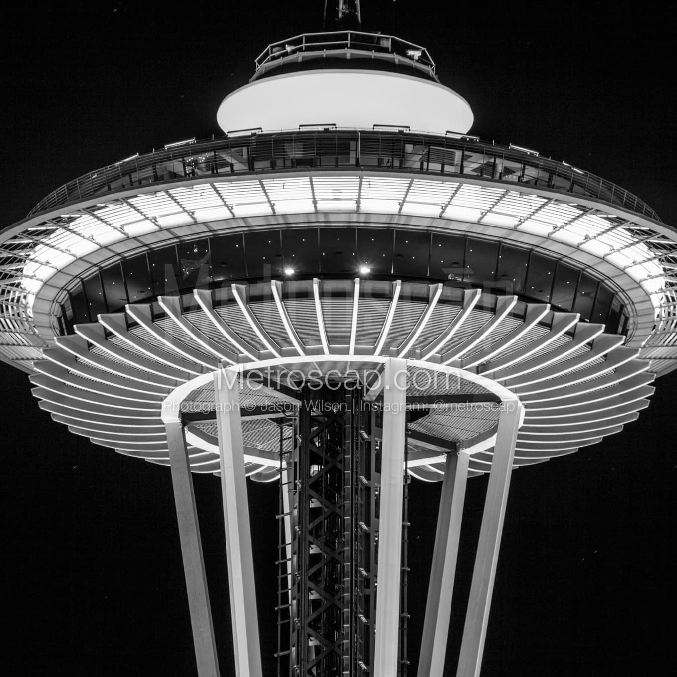 Seattle Black & White Landscape Photography