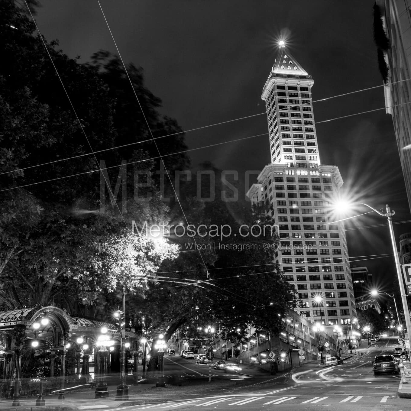 Seattle Black & White Landscape Photography