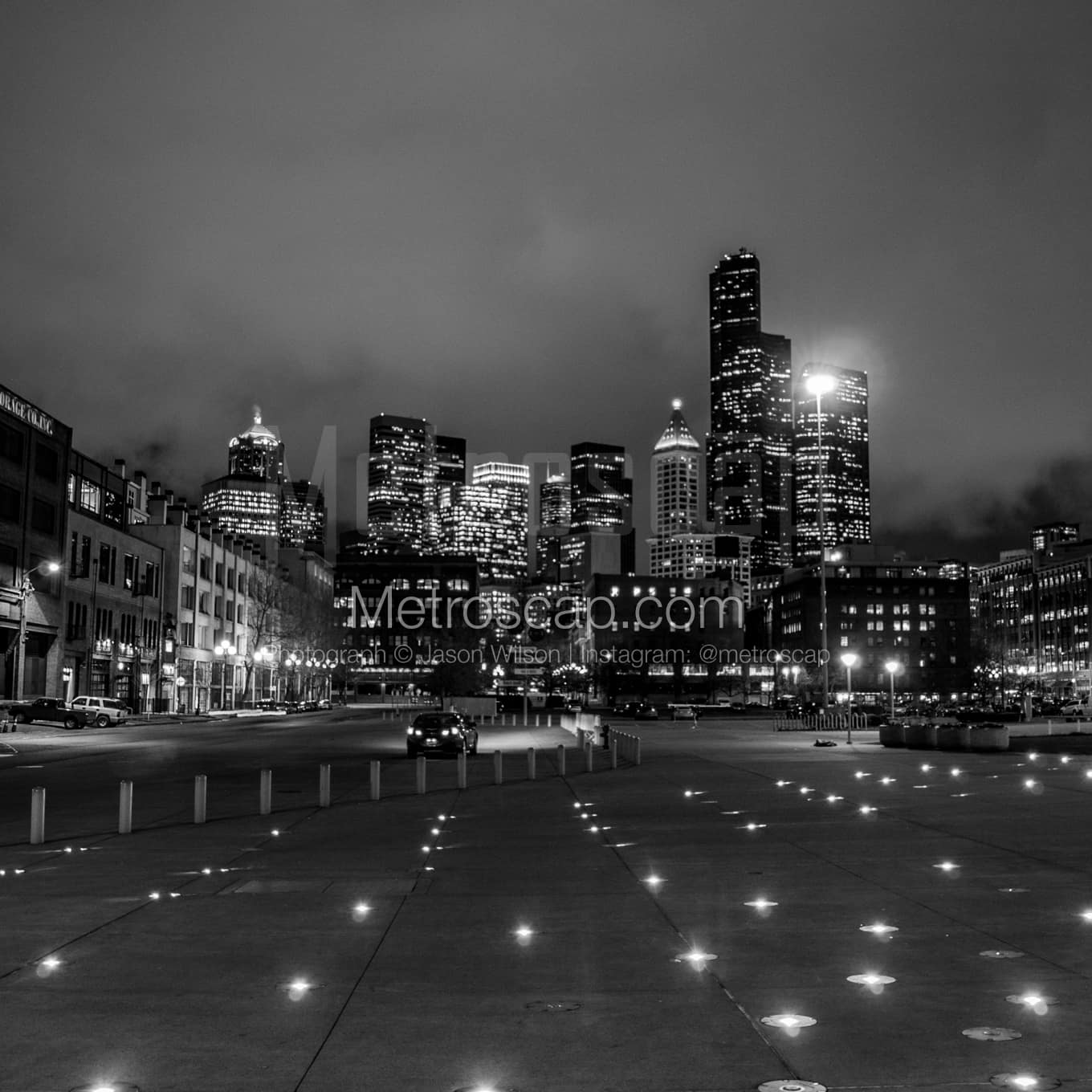 Seattle Black & White Landscape Photography