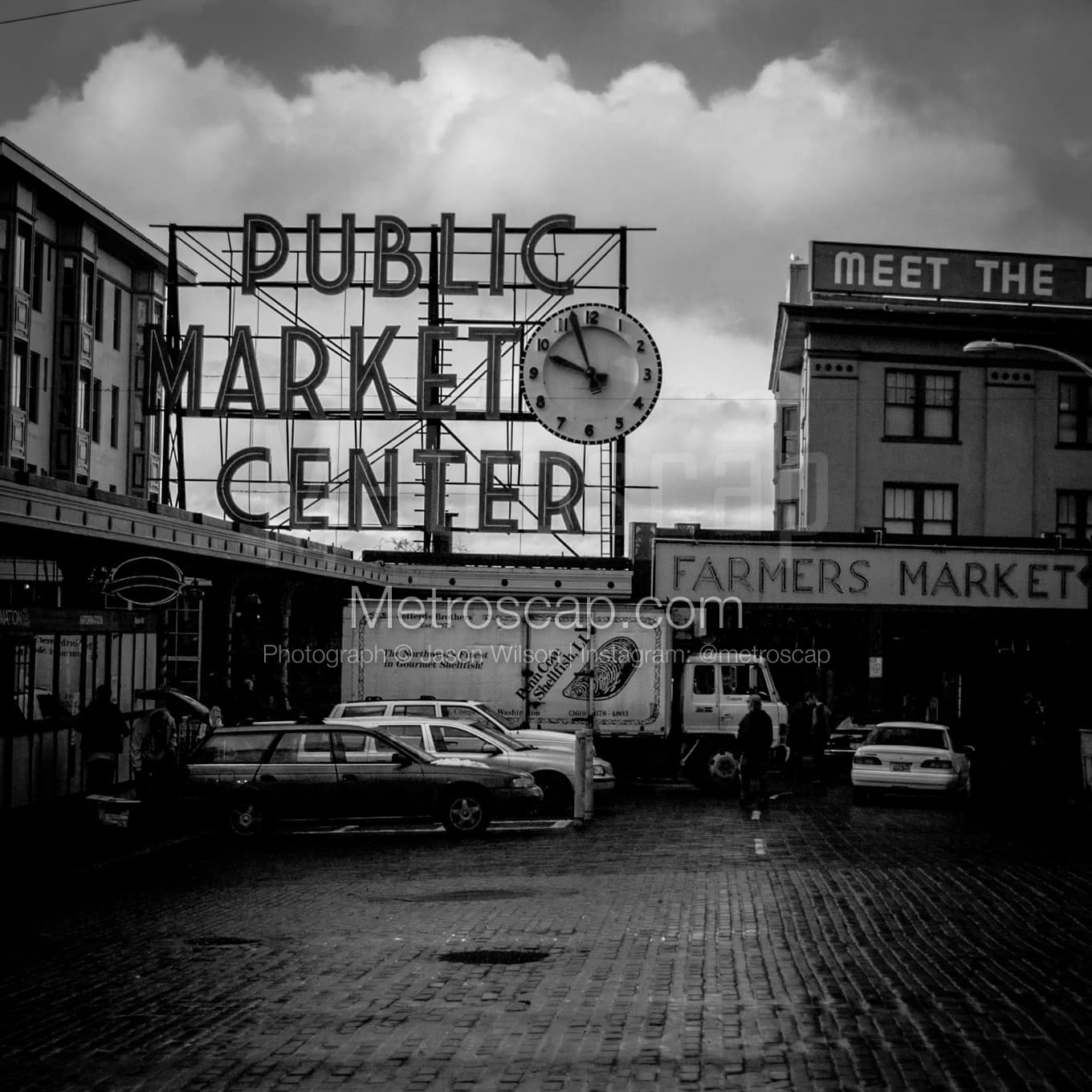 Seattle Black & White Landscape Photography