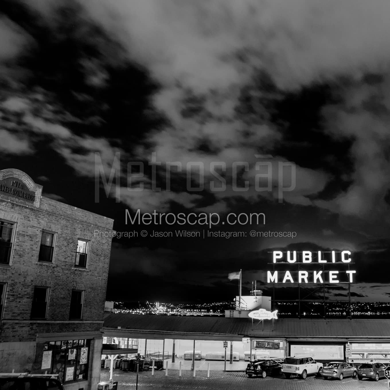 Seattle Black & White Landscape Photography