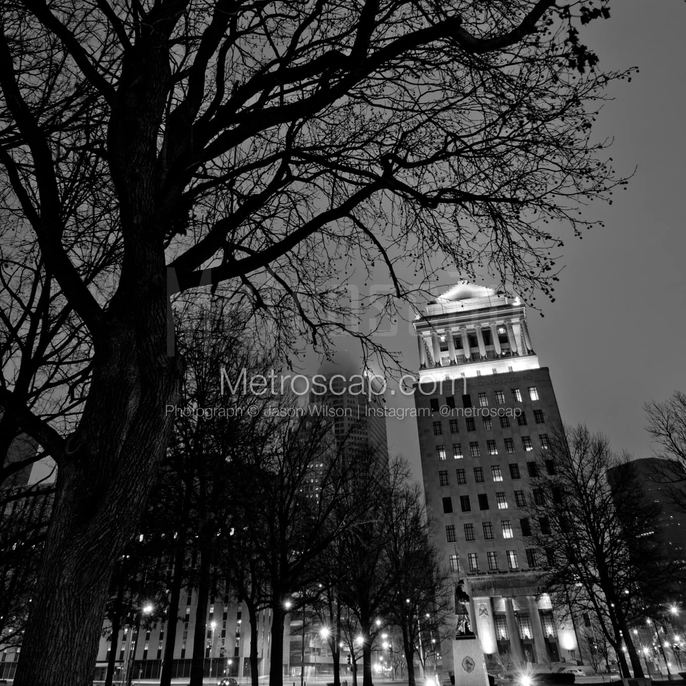 St Louis Black & White Landscape Photography