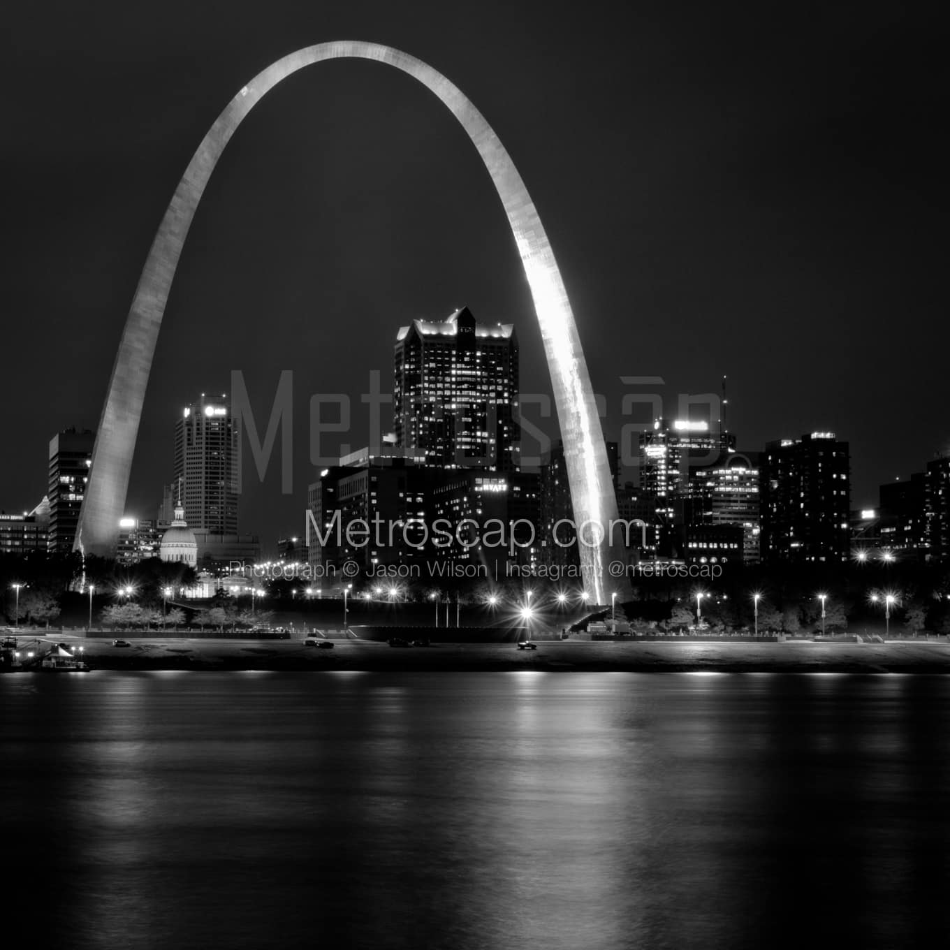 St Louis Black & White Landscape Photography
