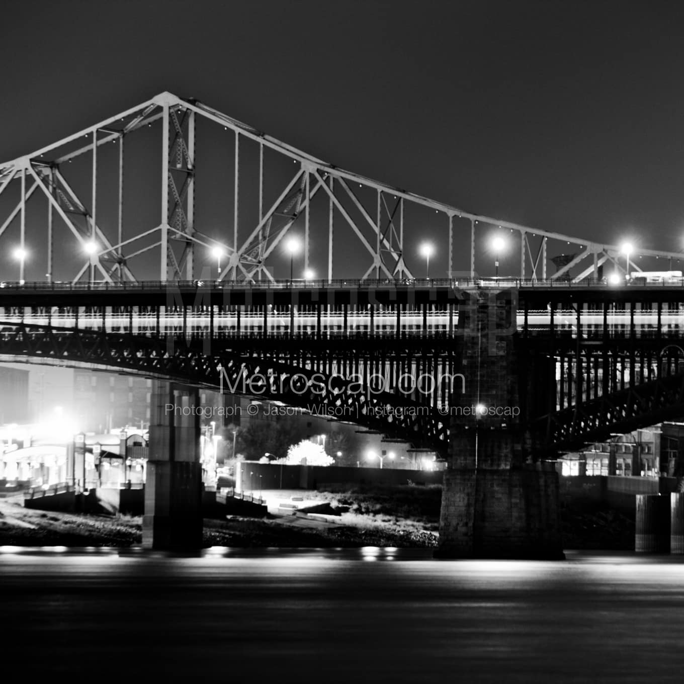 St Louis Black & White Landscape Photography