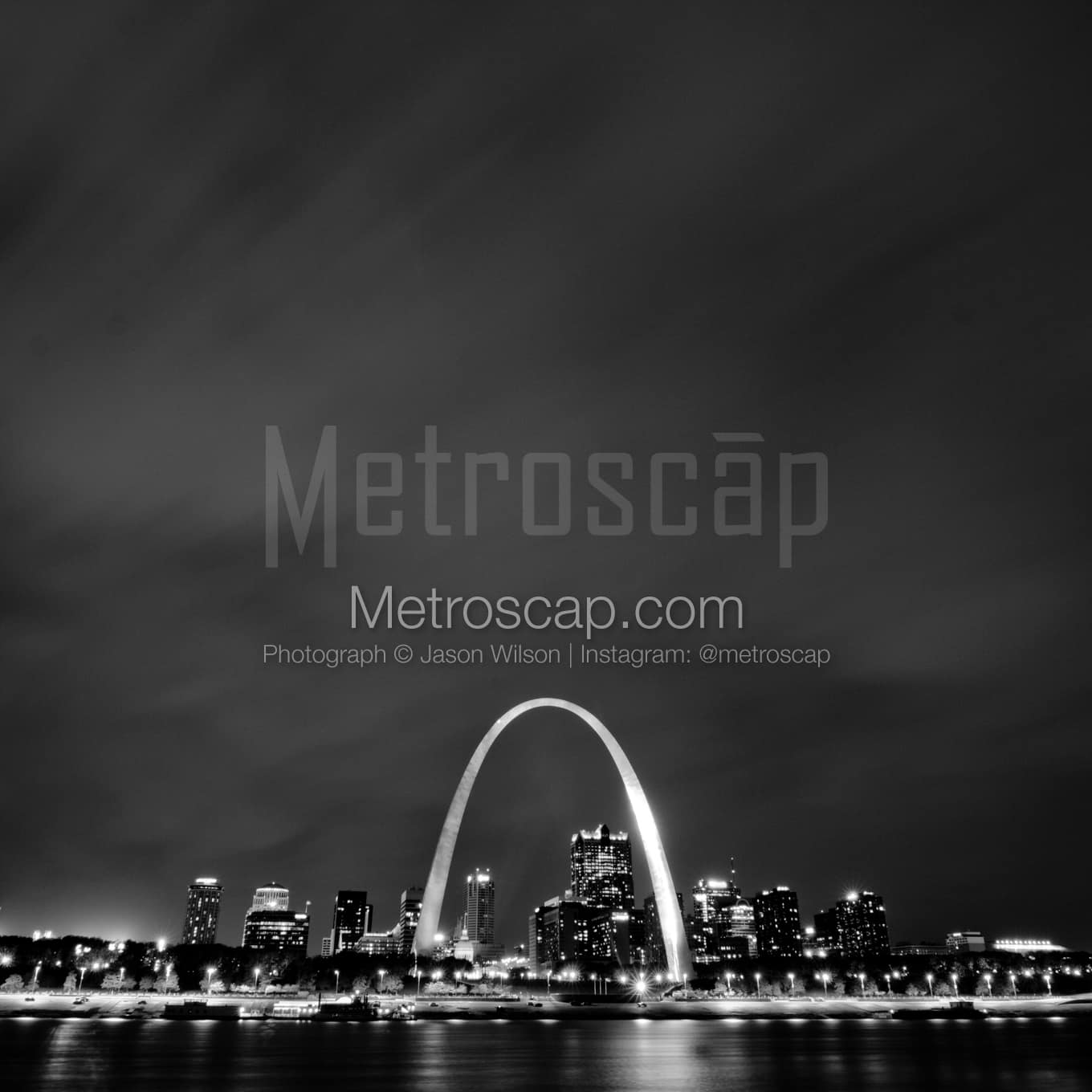 St Louis Black & White Landscape Photography