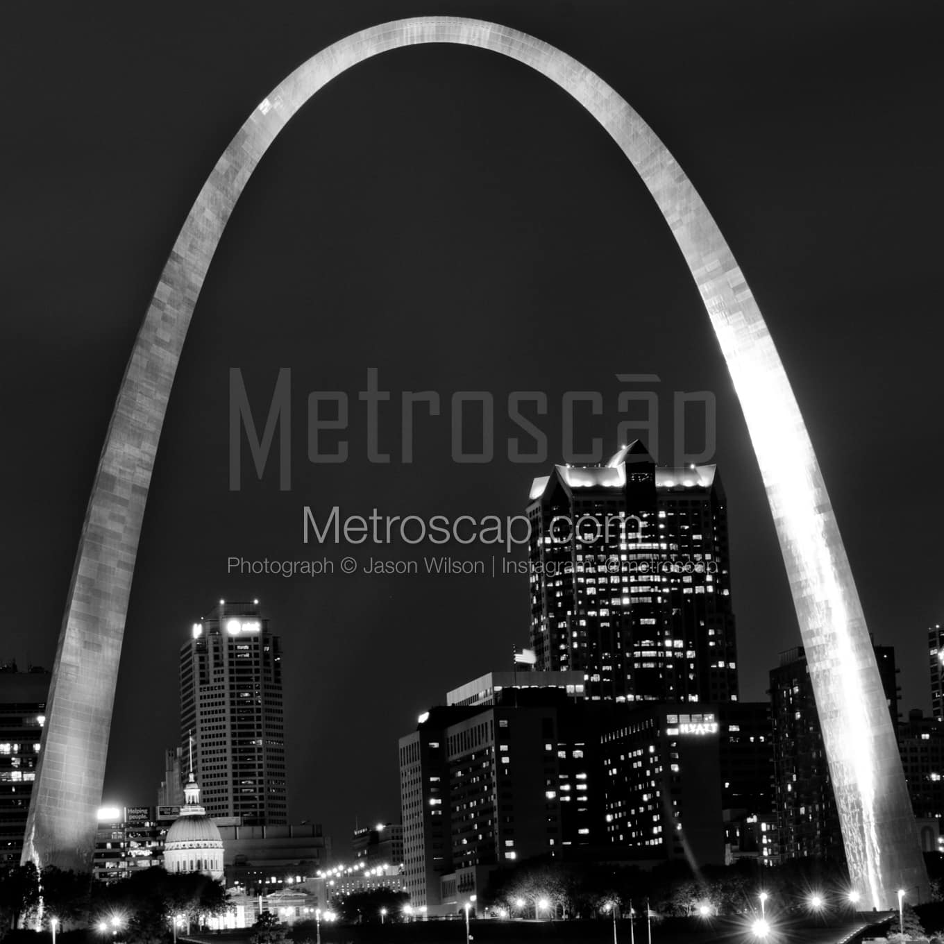 St Louis Black & White Landscape Photography