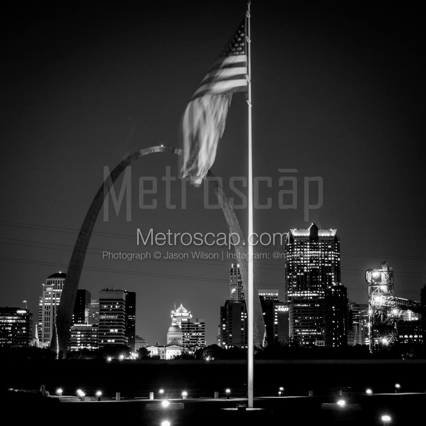 St Louis Black & White Landscape Photography