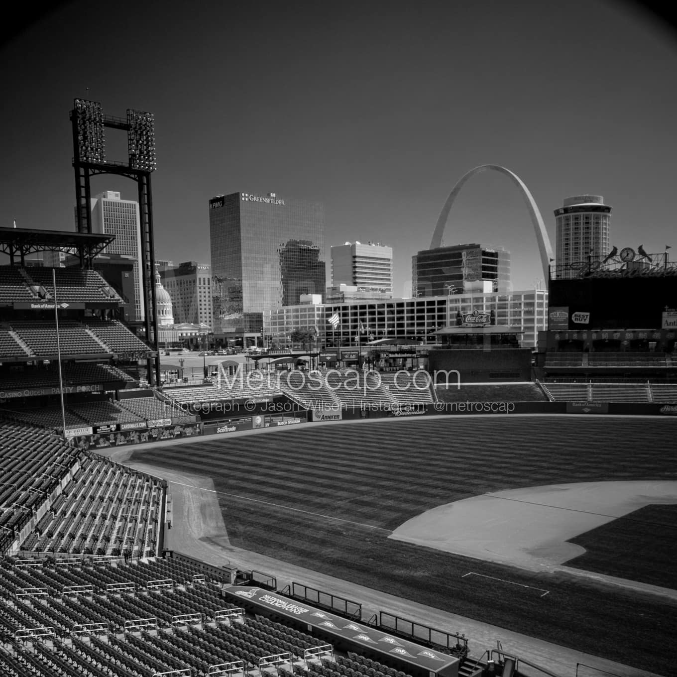 St Louis Black & White Landscape Photography