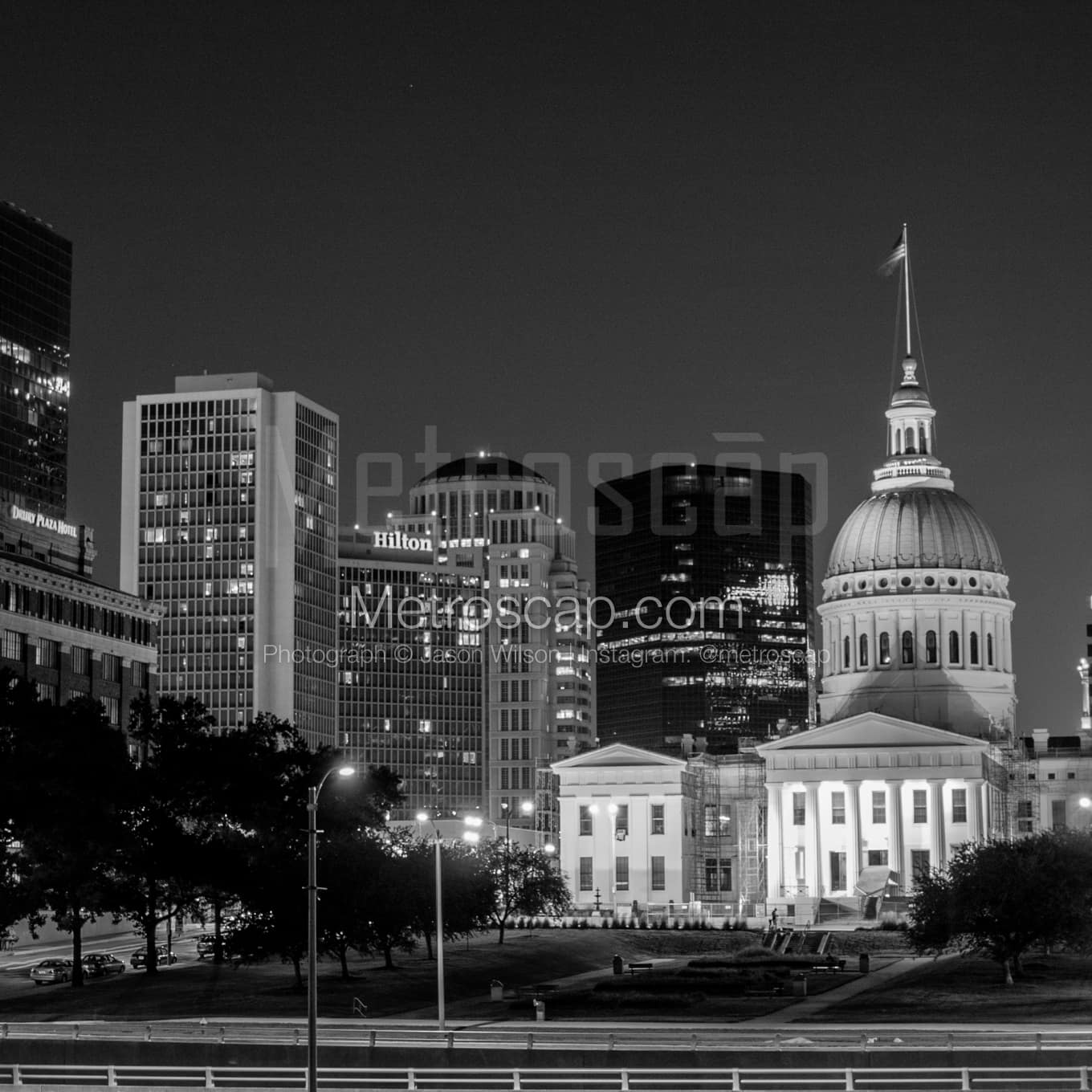 St Louis Black & White Landscape Photography