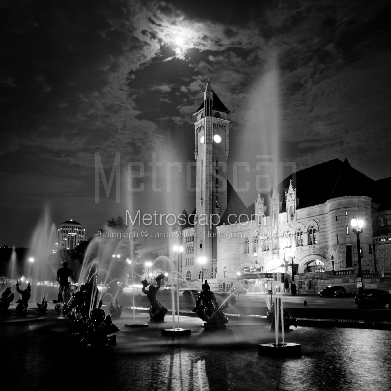 St Louis Black & White Landscape Photography