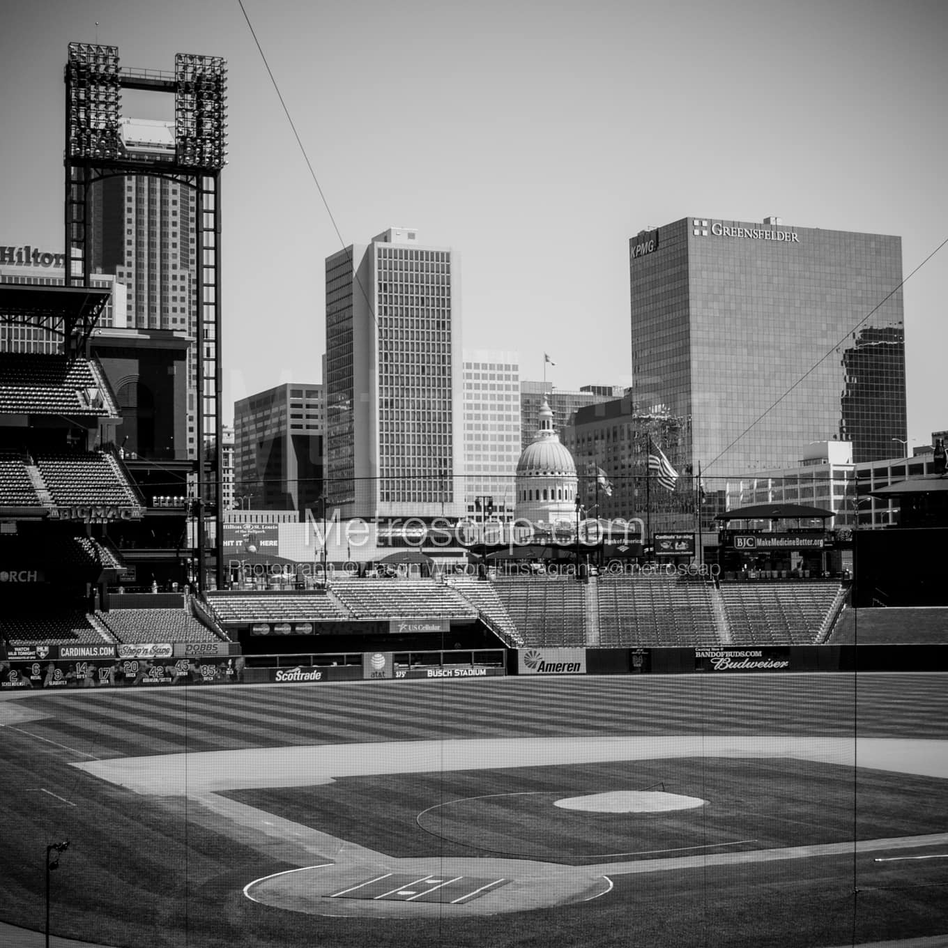 St Louis Black & White Landscape Photography