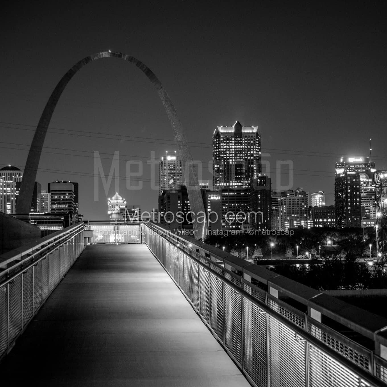 St Louis Black & White Landscape Photography