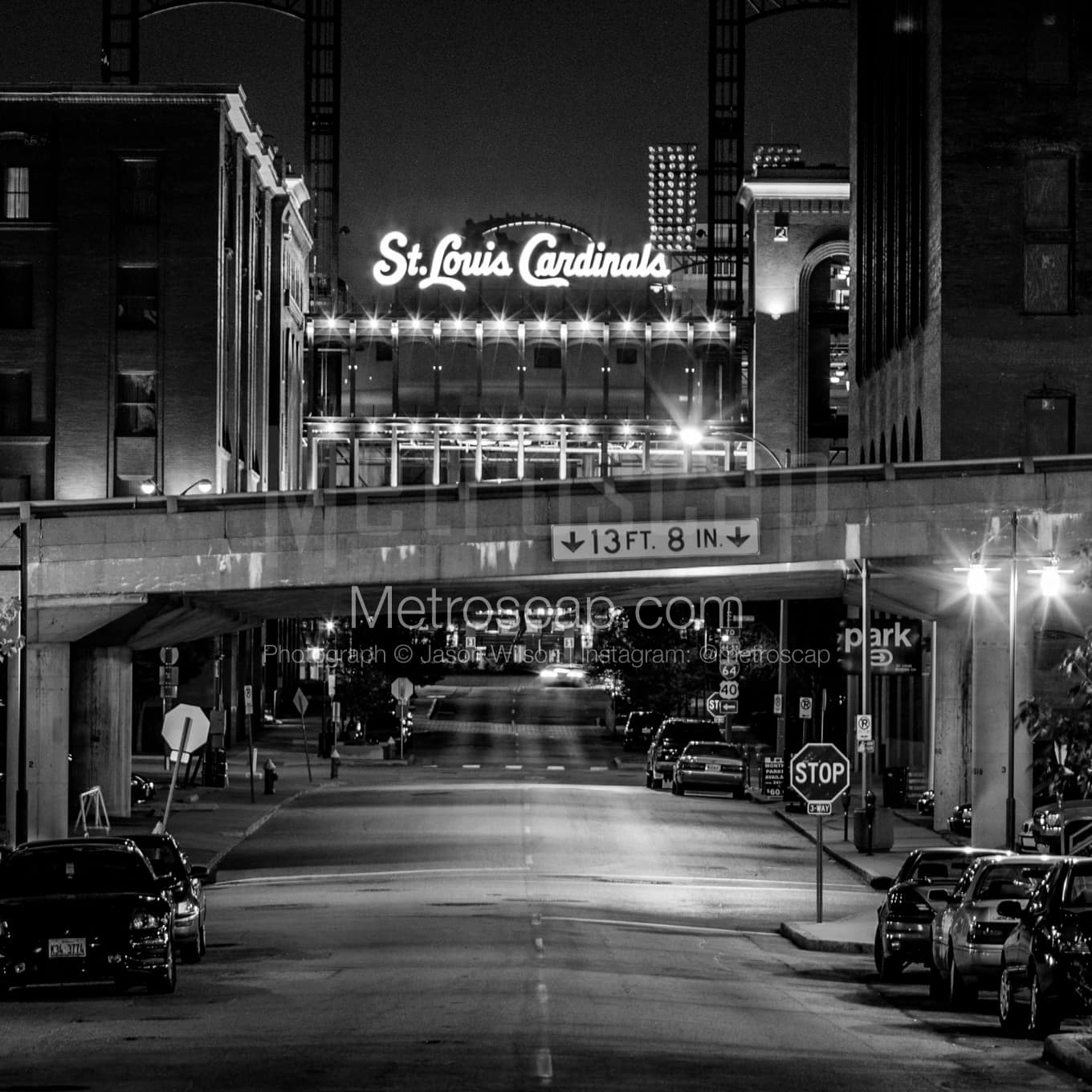 St Louis Black & White Landscape Photography