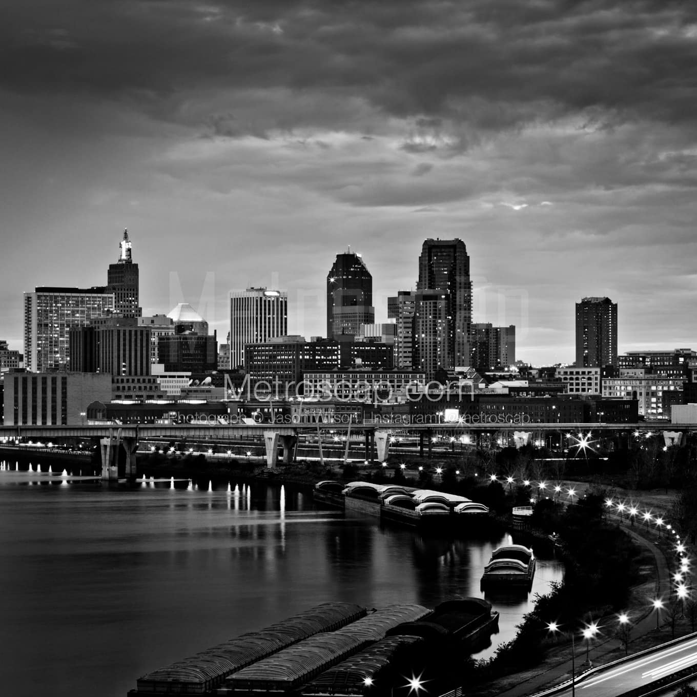 St Paul Black & White Landscape Photography