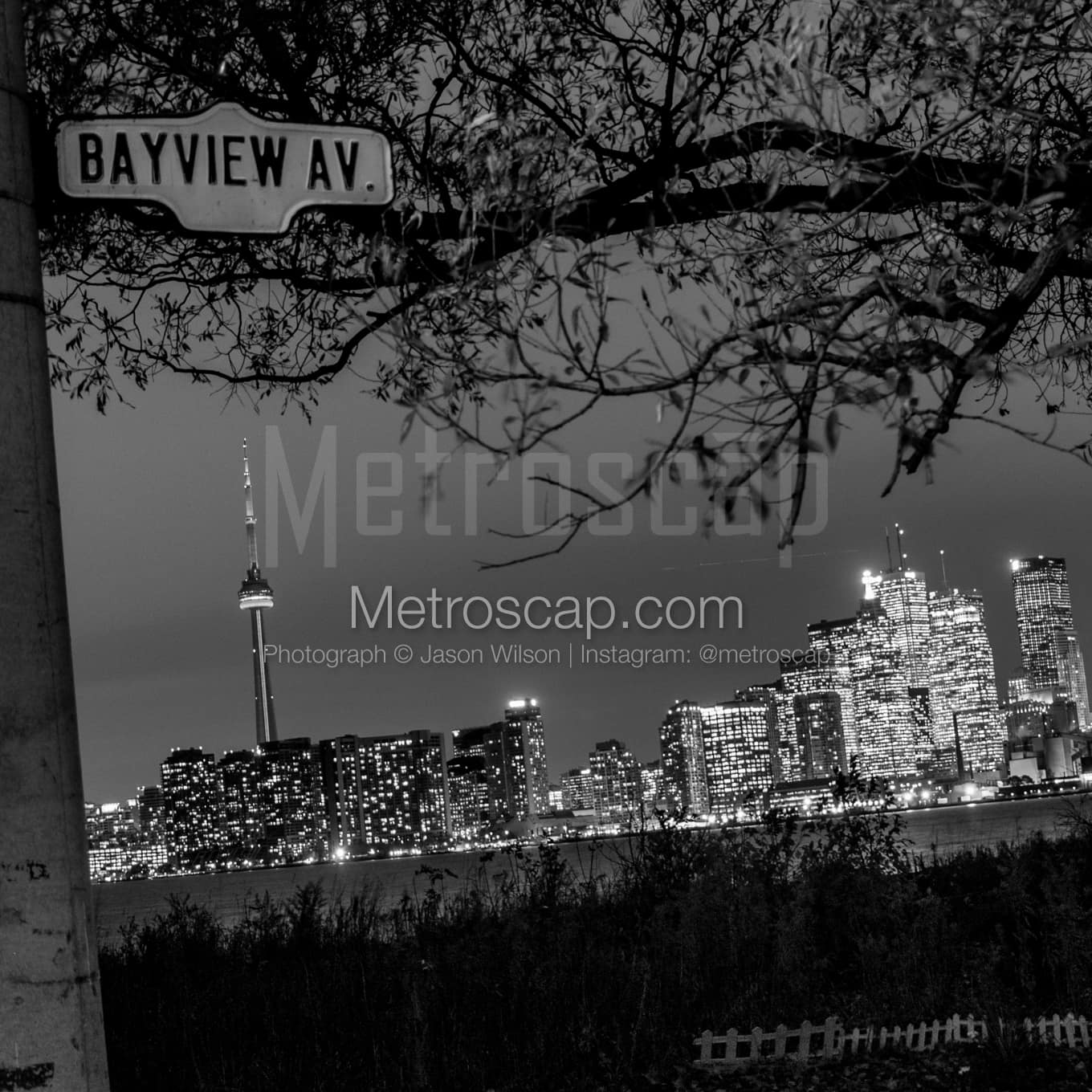 Toronto Black & White Landscape Photography