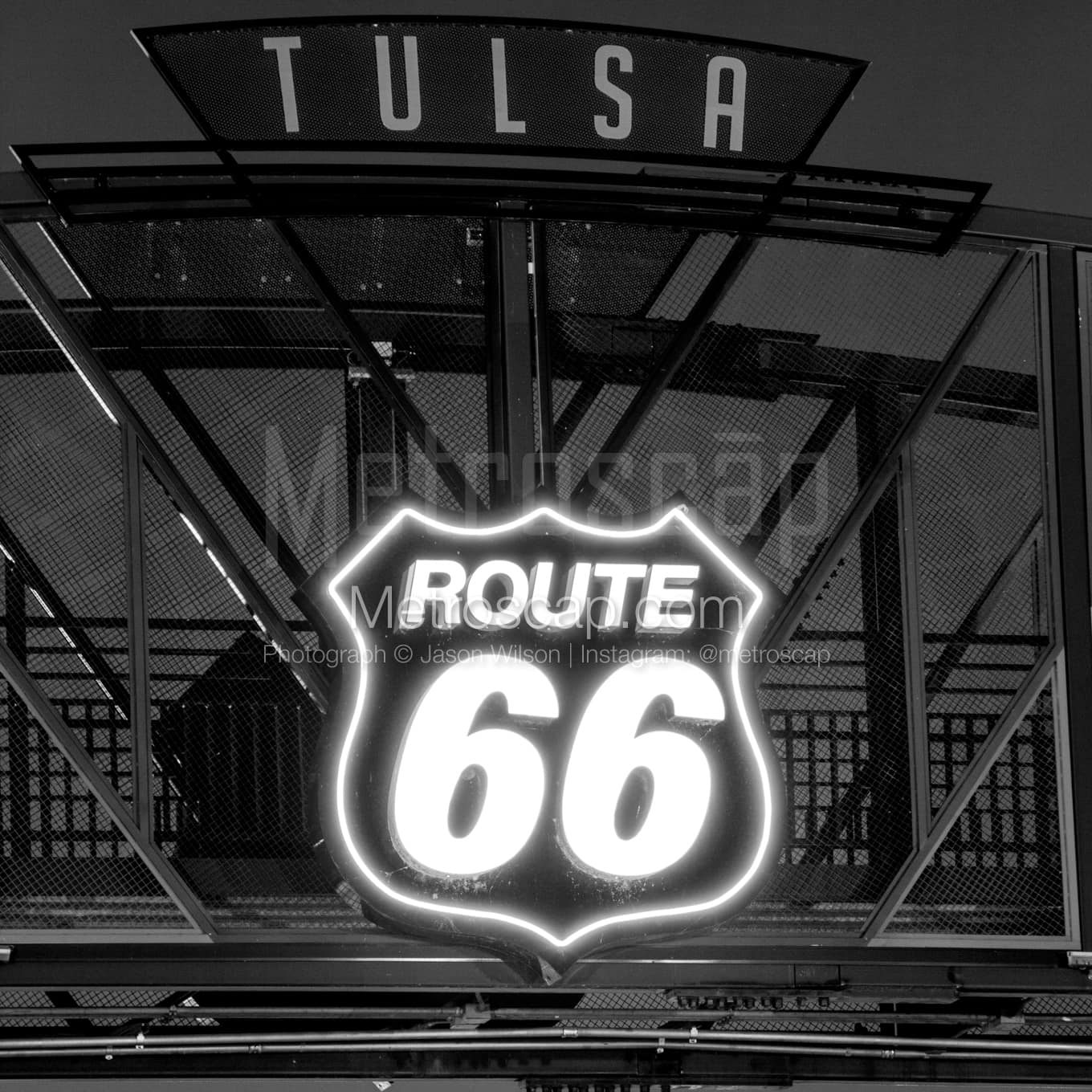 Tulsa Black & White Landscape Photography