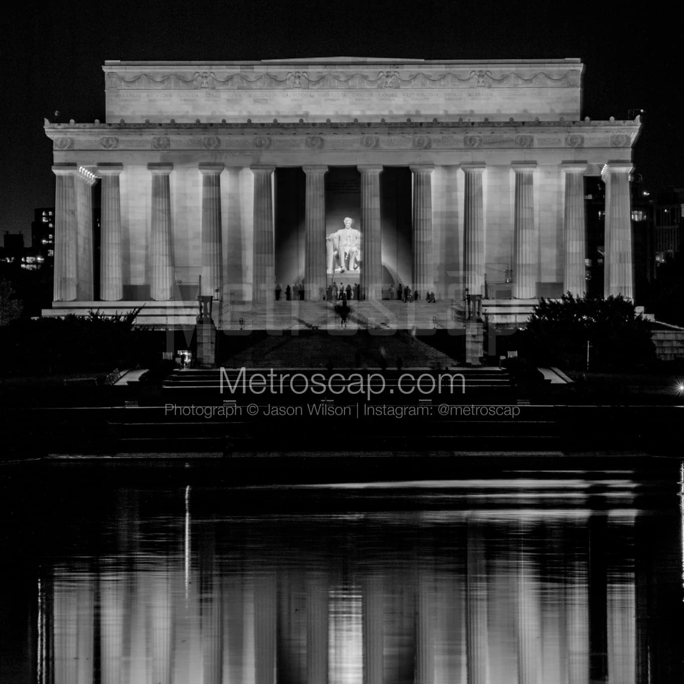 Washington DC Black & White Landscape Photography