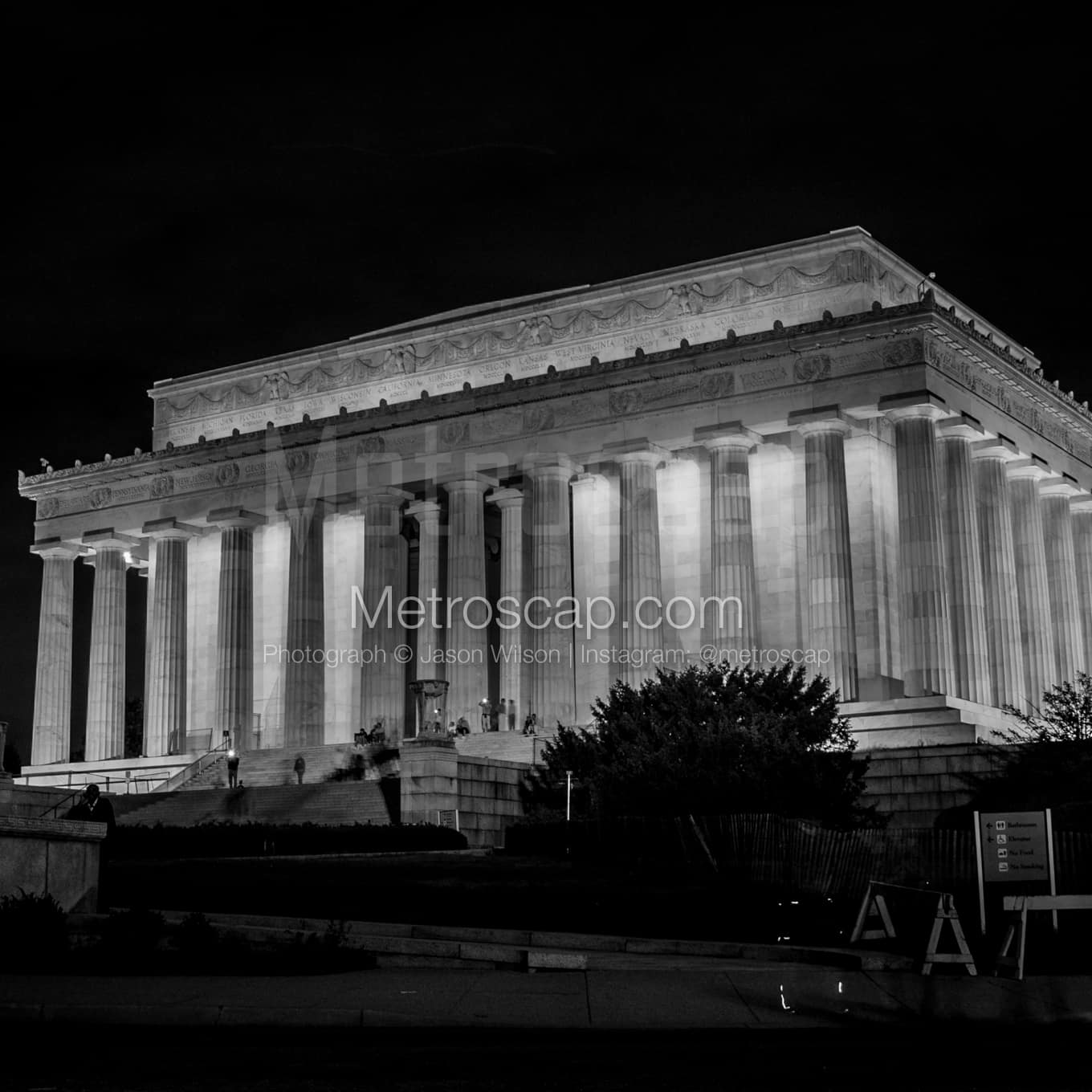 Washington DC Black & White Landscape Photography