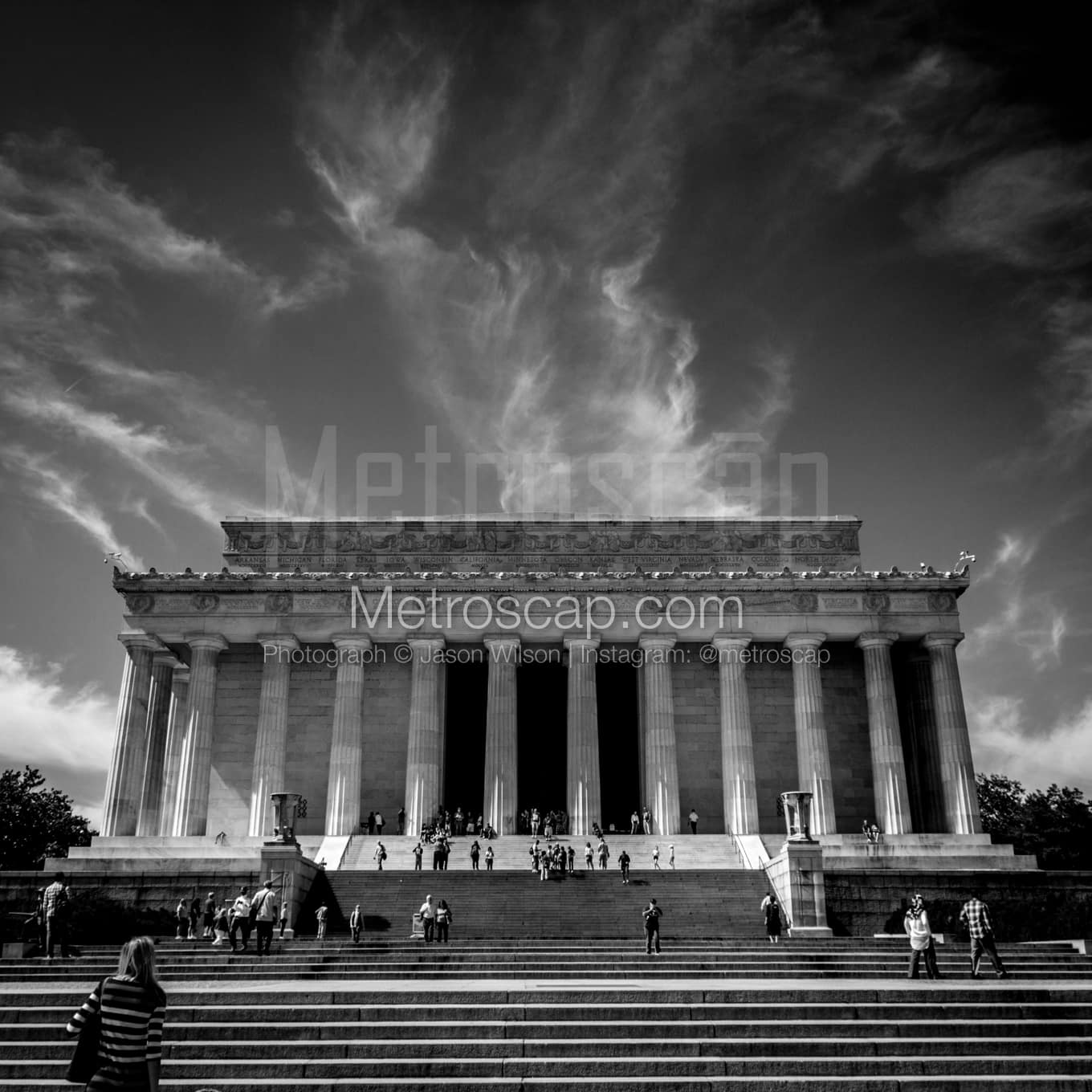 Washington DC Black & White Landscape Photography