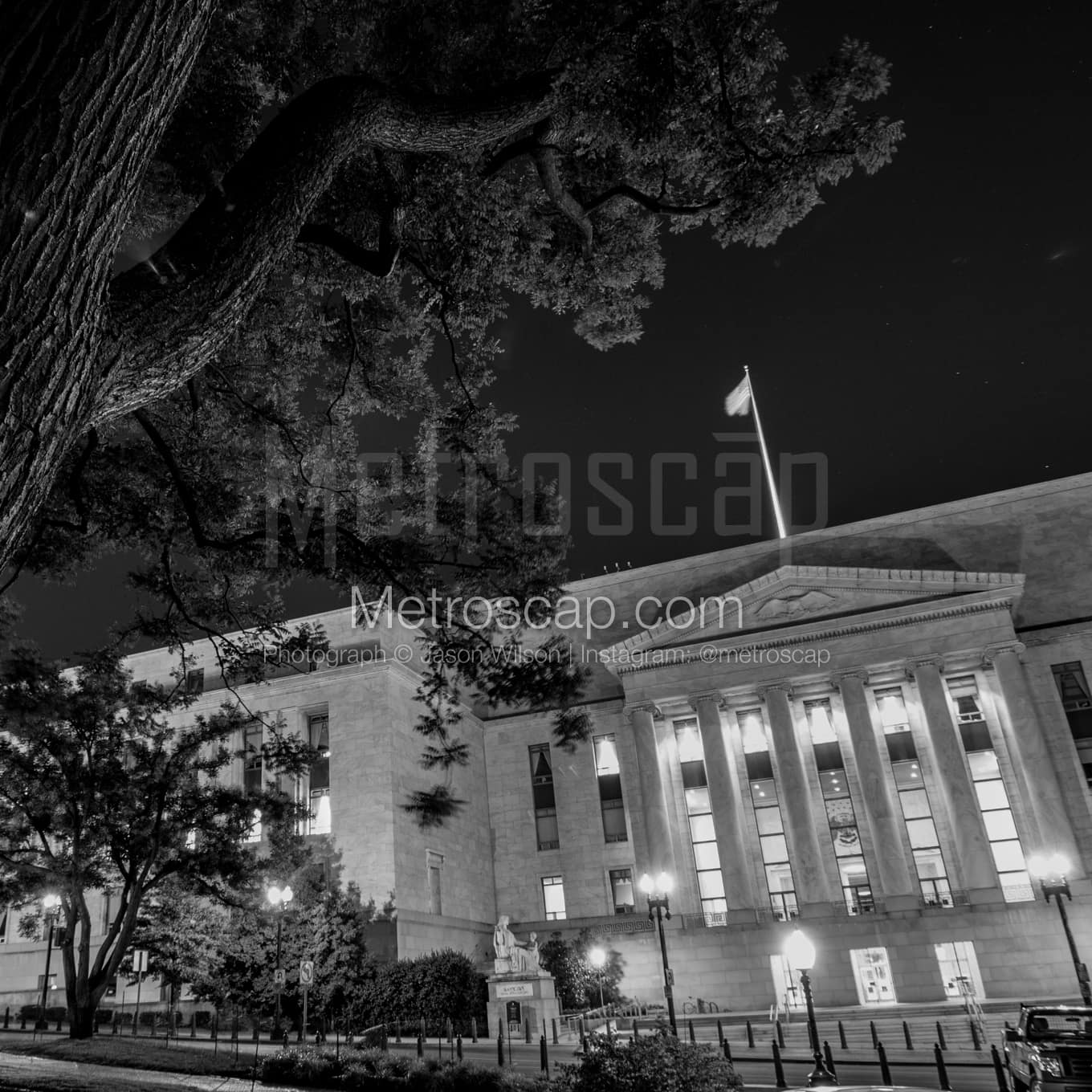 Washington DC Black & White Landscape Photography